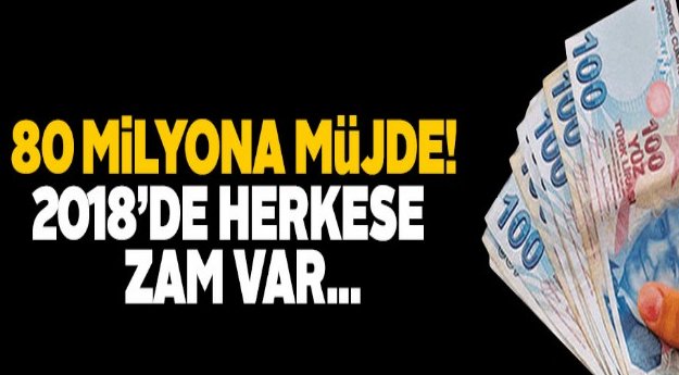 Ocak ayında herkese zam var