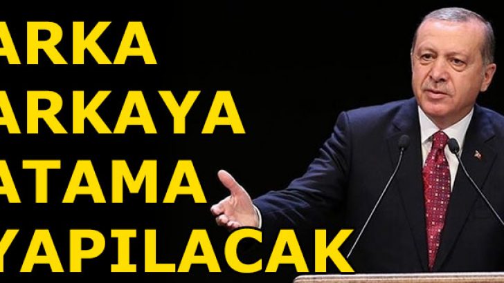 Cumhurbaşkanı Erdoğan’dan Atama Müjdesi